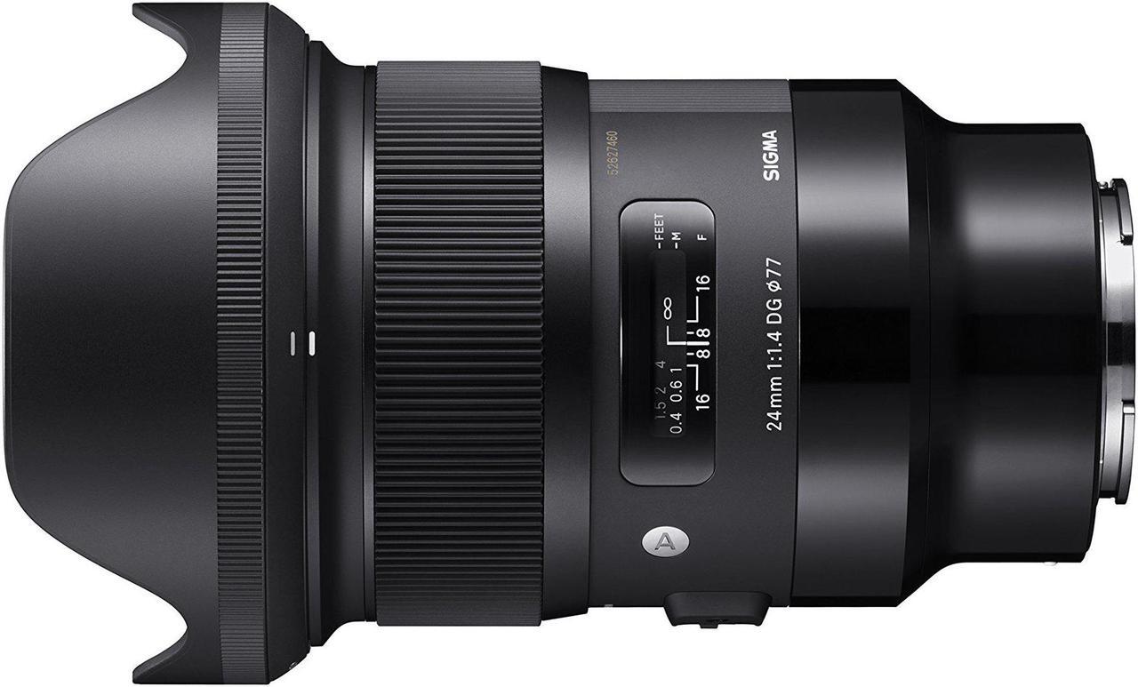 Alt view image 6 of 18 - Sigma 24mm F/1.4 DG HSM Art Lens for Sony E (401965)