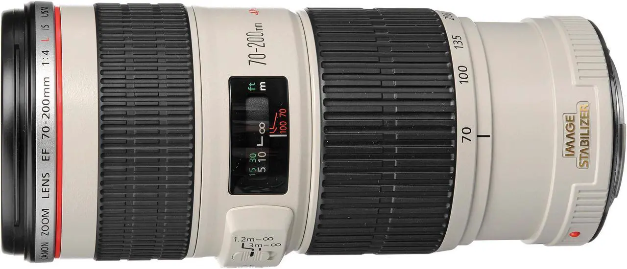 Alt view image 3 of 4 - Canon EF 70-200mm f/4L IS USM Lens International Version (No Warranty) Professional Accessory Combo