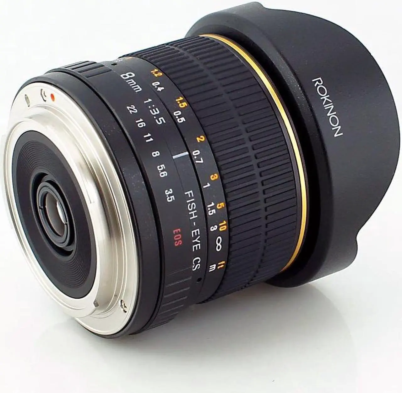 Alt view image 11 of 13 - Rokinon FE8M-N 8mm F3.5 Fisheye Fixed Lens for Nikon (Black)