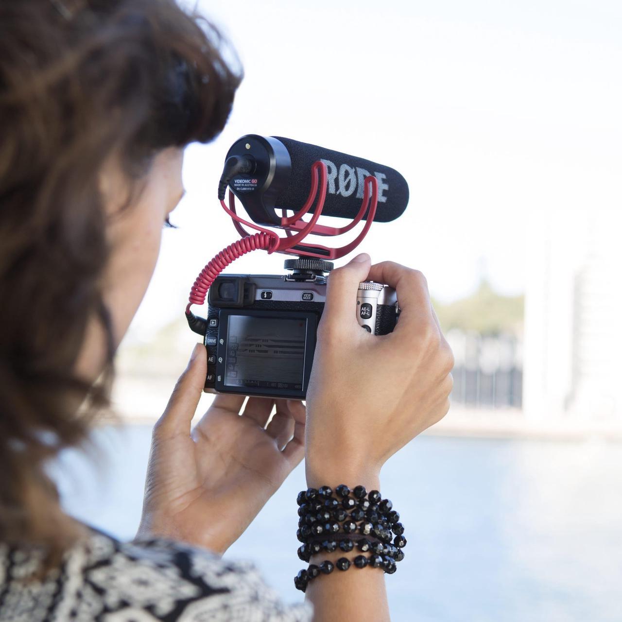 Alt view image 16 of 20 - Rode VideoMic GO Lightweight On-Camera Microphone