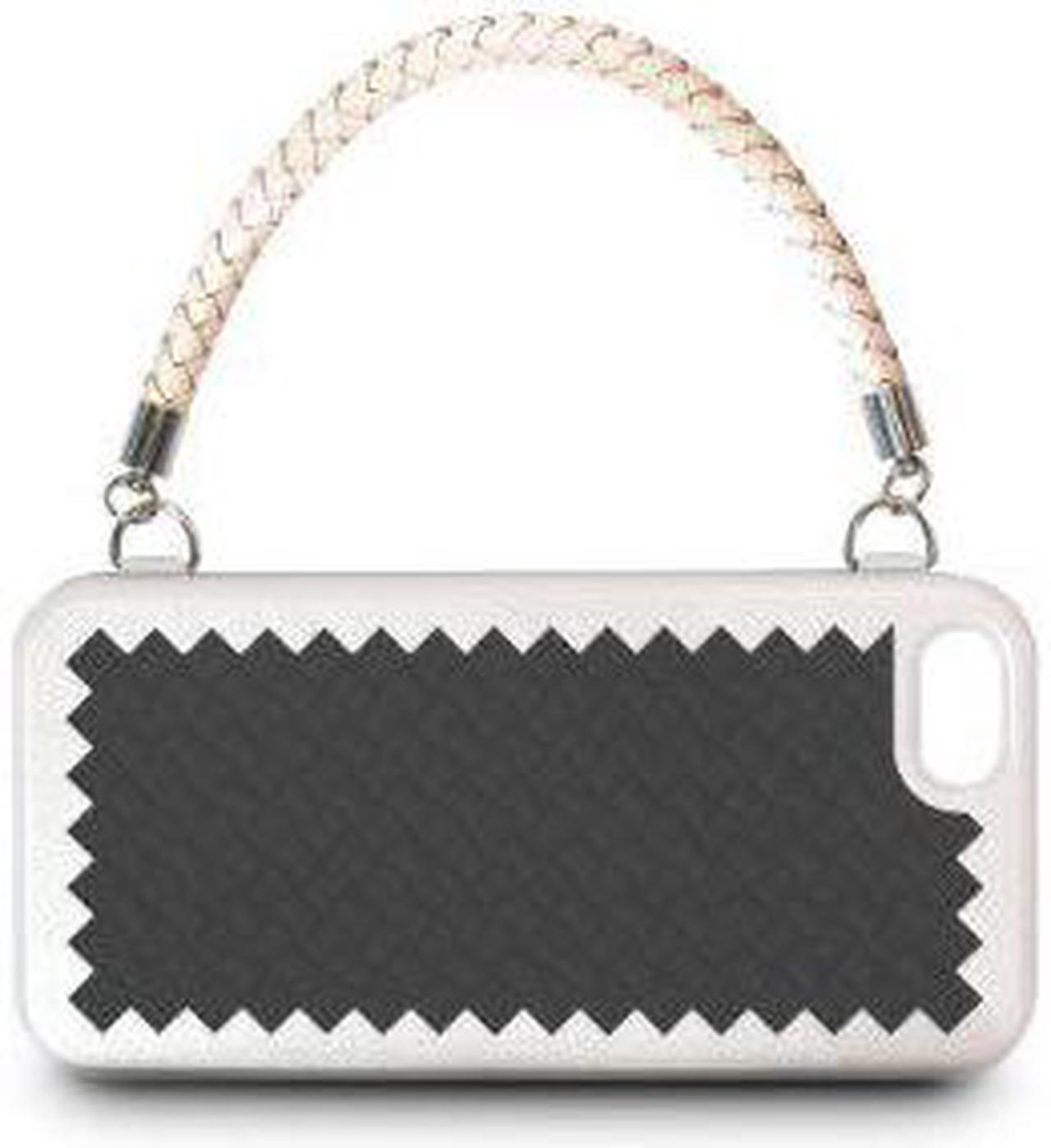 Alt view image 2 of 4 - The Joy Factory New York Woven Handbag Case with Handle for for iPhone5/5S, CSD123- 1 Pack - Retail Packaging - Black