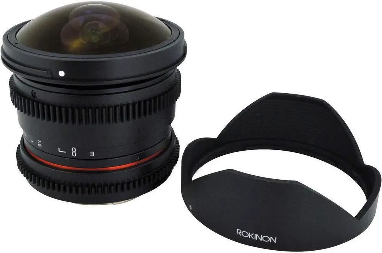 Alt view image 4 of 4 - ROKINON 8MM T/3.8 CINE HD Sony inchE inch + Deluxe Lens Cleaning Kit