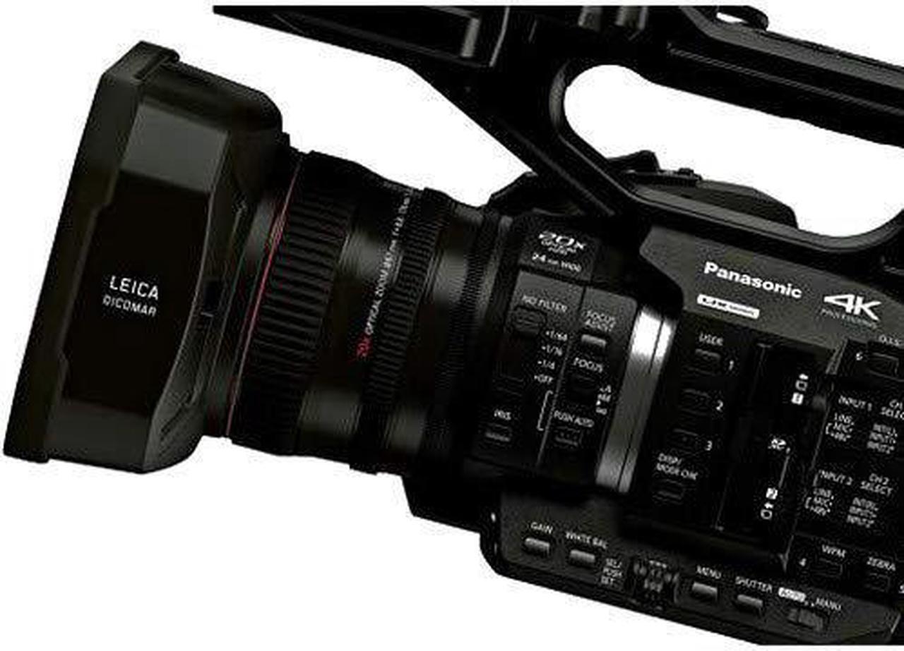 Alt view image 4 of 5 - Panasonic 4K Premium Professional Camcorder Bundle with  2 Year Extended Warranty, Sony 128GB SDXC Memory Card + 3 Piece Filter Kit + More