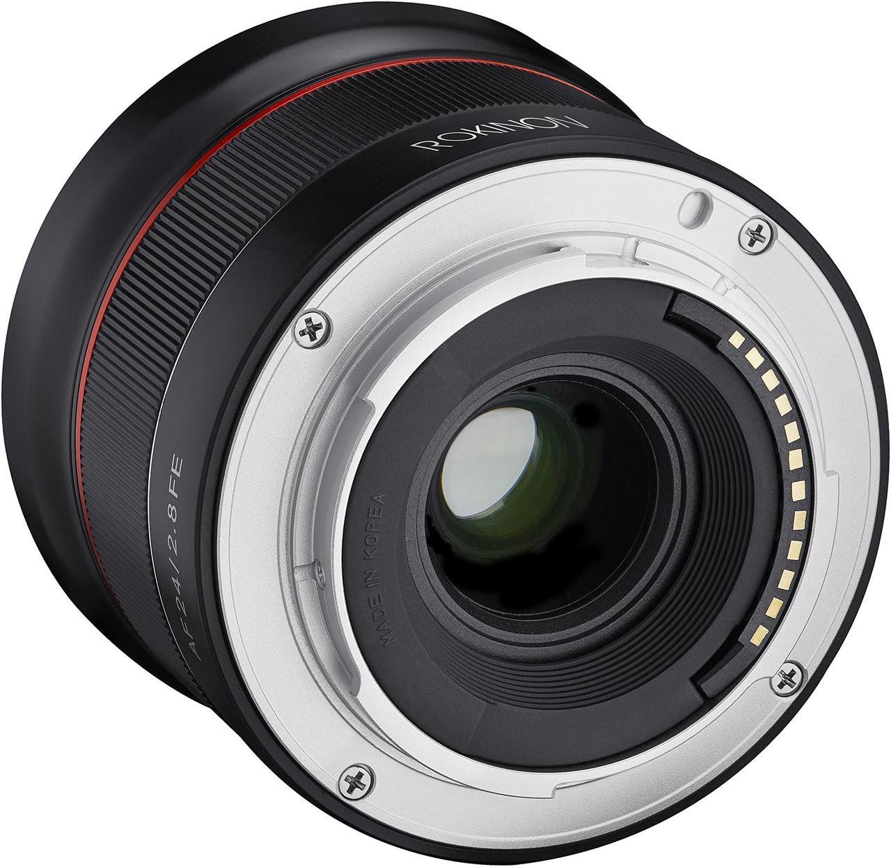Alt view image 15 of 18 - Rokinon 24mm F2.8 Full Frame Auto Focus Lens for Sony E #IO24AF-E