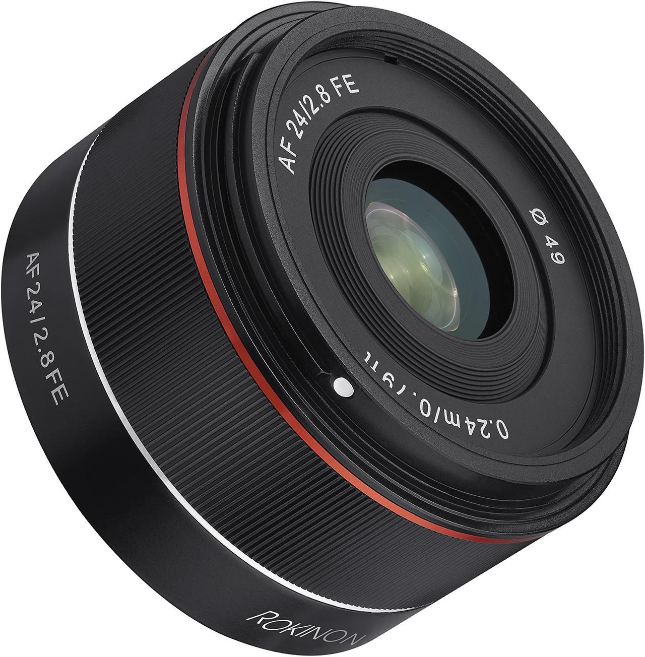 Alt view image 14 of 18 - Rokinon 24mm F2.8 Full Frame Auto Focus Lens for Sony E #IO24AF-E