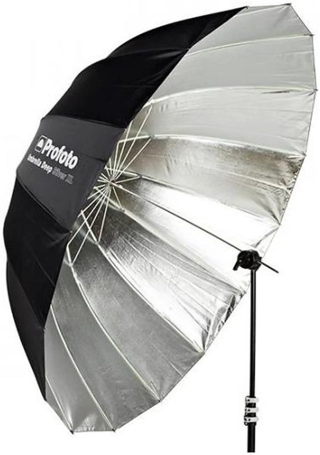 Alt view image 2 of 13 - Profoto Deep Silver Umbrella, XL, 65" (165cm) #100981