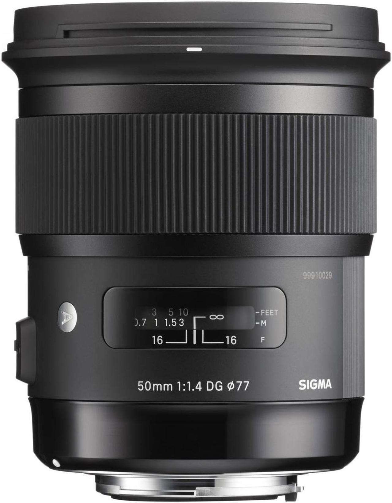 Alt view image 11 of 20 - Sigma 50mm f/1.4 DG HSM ART Lens for Nikon DSLR Cameras - USA Warranty #311306