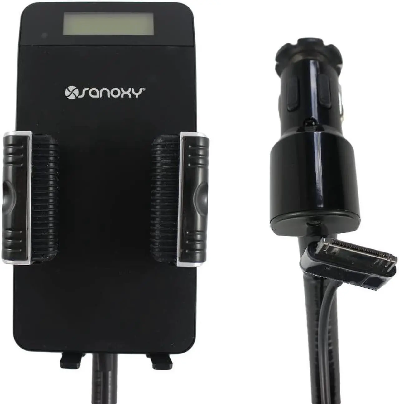 Main image of Car Cigarette Lighter Wireless Charger MP3 FM Transmitter Kit