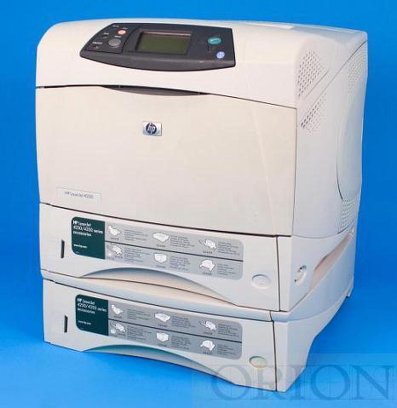 Alt view image 4 of 10 - HP Recertified LaserJet 4350DTN Q5409A Workgroup Monochrome Laser Printer