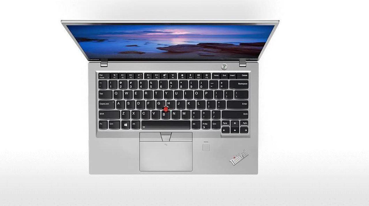 Alt view image 4 of 4 - Lenovo ThinkPad X1 Carbon (5th Gen) - Windows 10 Pro - Modern Silver - Intel Core i7-7600U, 512GB NVMe-PCIe SSD, 16GB RAM, 14" FHD IPS (1920x1080) Display, Fingerprint Reader