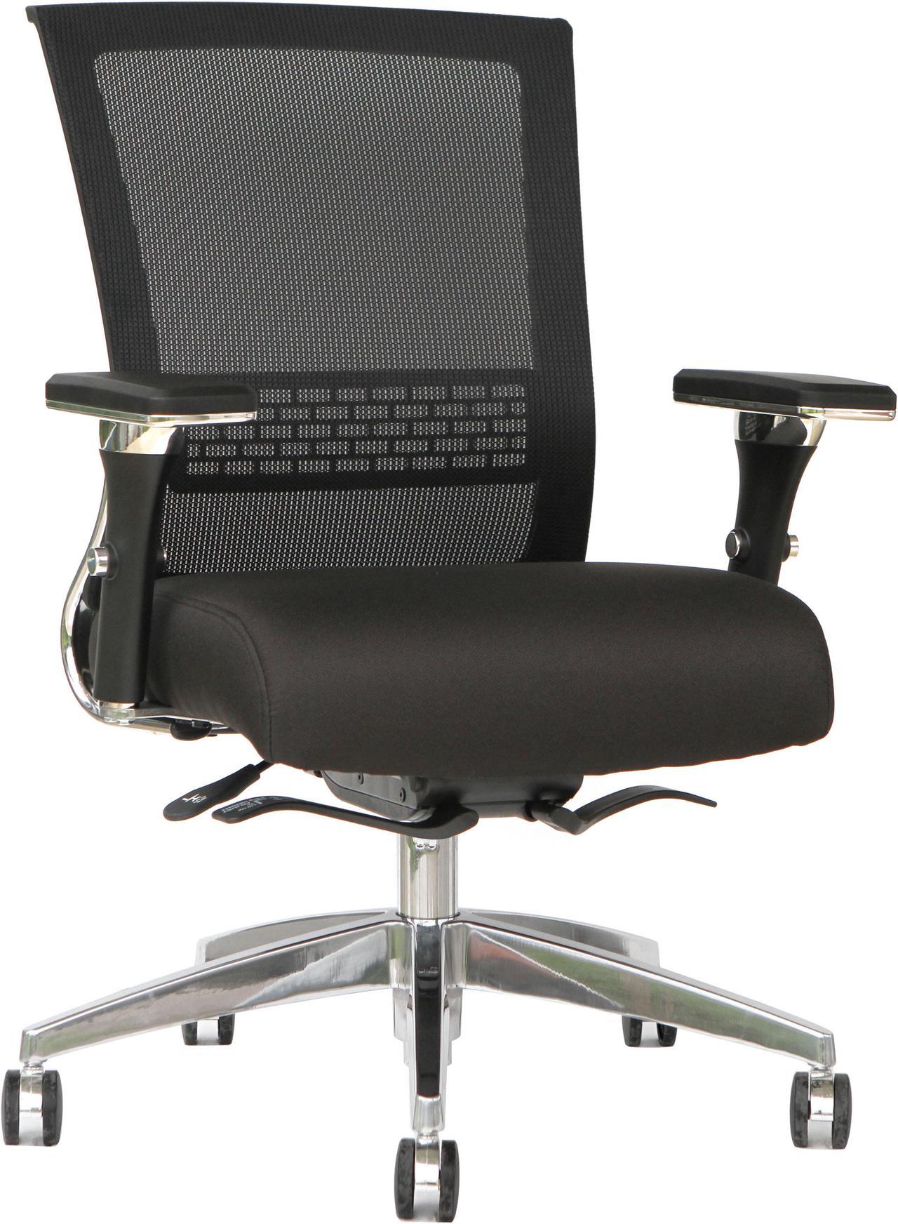 Main image of TygerClaw Mesh Mid Back and Fabric Seat Office Chair