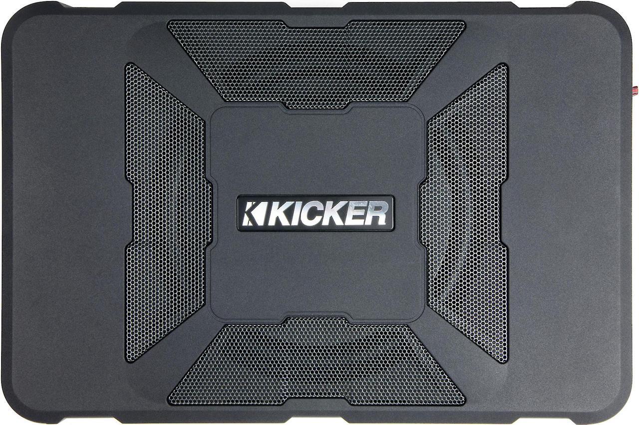 Alt view image 2 of 20 - KICKER 11HS8 8" 150W Hideaway Car Audio Powered Subwoofer Sub Enclosure HS8