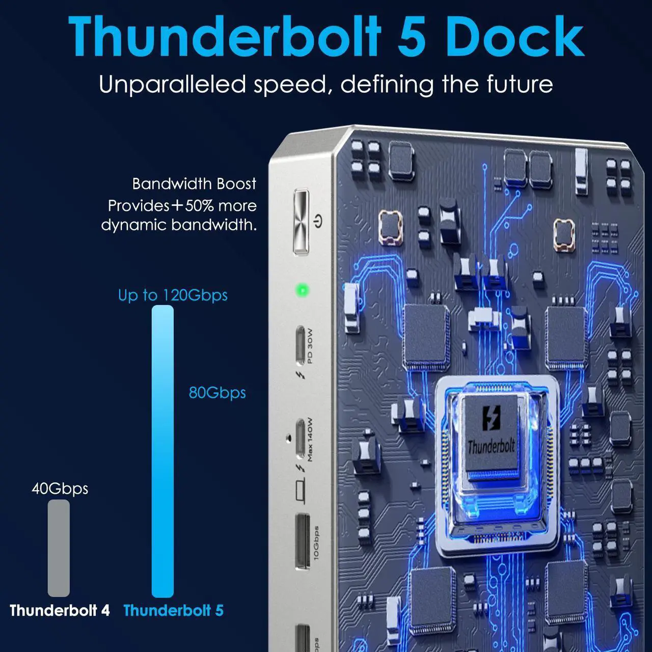 Wavlink Thunderbolt 5 Docking Station - Thumbnail 4