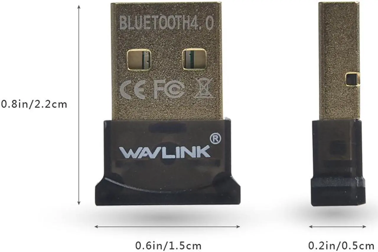 Alt view image 5 of 7 - Wavlink Bluetooth 4.0 Adapter, Wireless Bluetooth CSR 4.0 Dongle Adapter  Compatible with Windows 10,8.1/8,7,Vista, XP, 32/64 Bit and Classic Bluetooth, Stereo Headset Compatible ---Shipped by Newegg