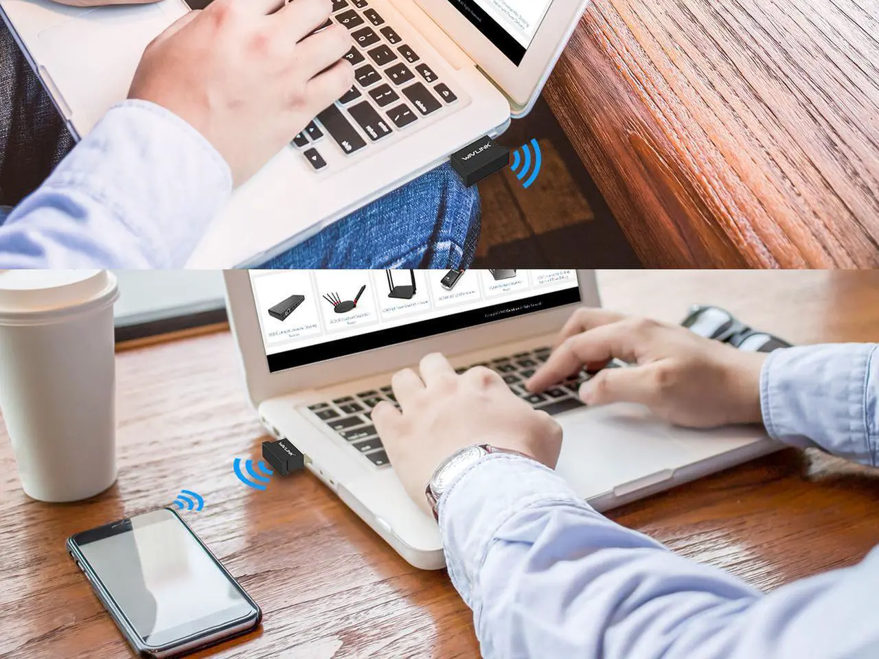 Alt view image 6 of 7 - Wavlink Bluetooth 4.0 Adapter, Wireless Bluetooth CSR 4.0 Dongle Adapter  Compatible with Windows 10,8.1/8,7,Vista, XP, 32/64 Bit and Classic Bluetooth, Stereo Headset Compatible ---Shipped by Newegg