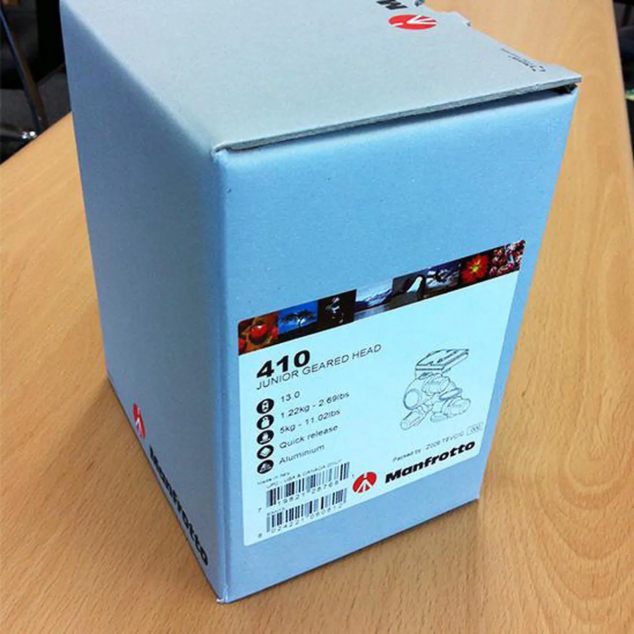 Alt view image 3 of 20 - Manfrotto 410 Junior Geared Head w/RC4 Plate 410
