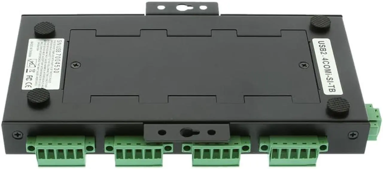 Alt view image 4 of 5 - Coolgear USB 2.0 to 4-Port RS232-422-485 Serial TB Adapter Isolation | Surge