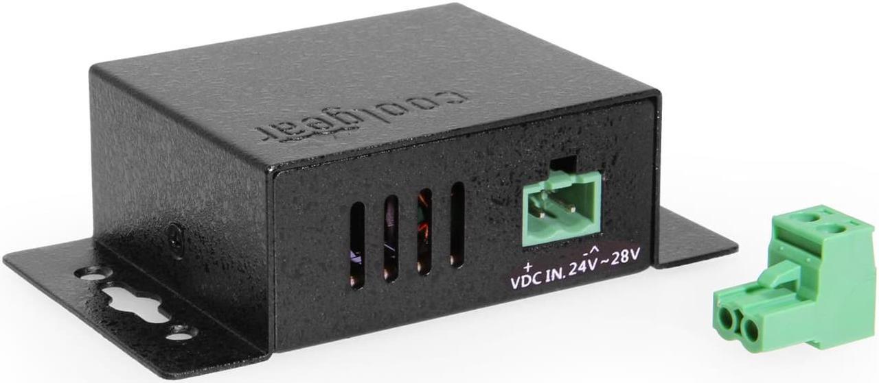 Alt view image 3 of 7 - Coolgear ChargeIt! Mini 200W Type-C PD Charger - Dual 100W Ports, Fast Charging, Screw Lock Compatible