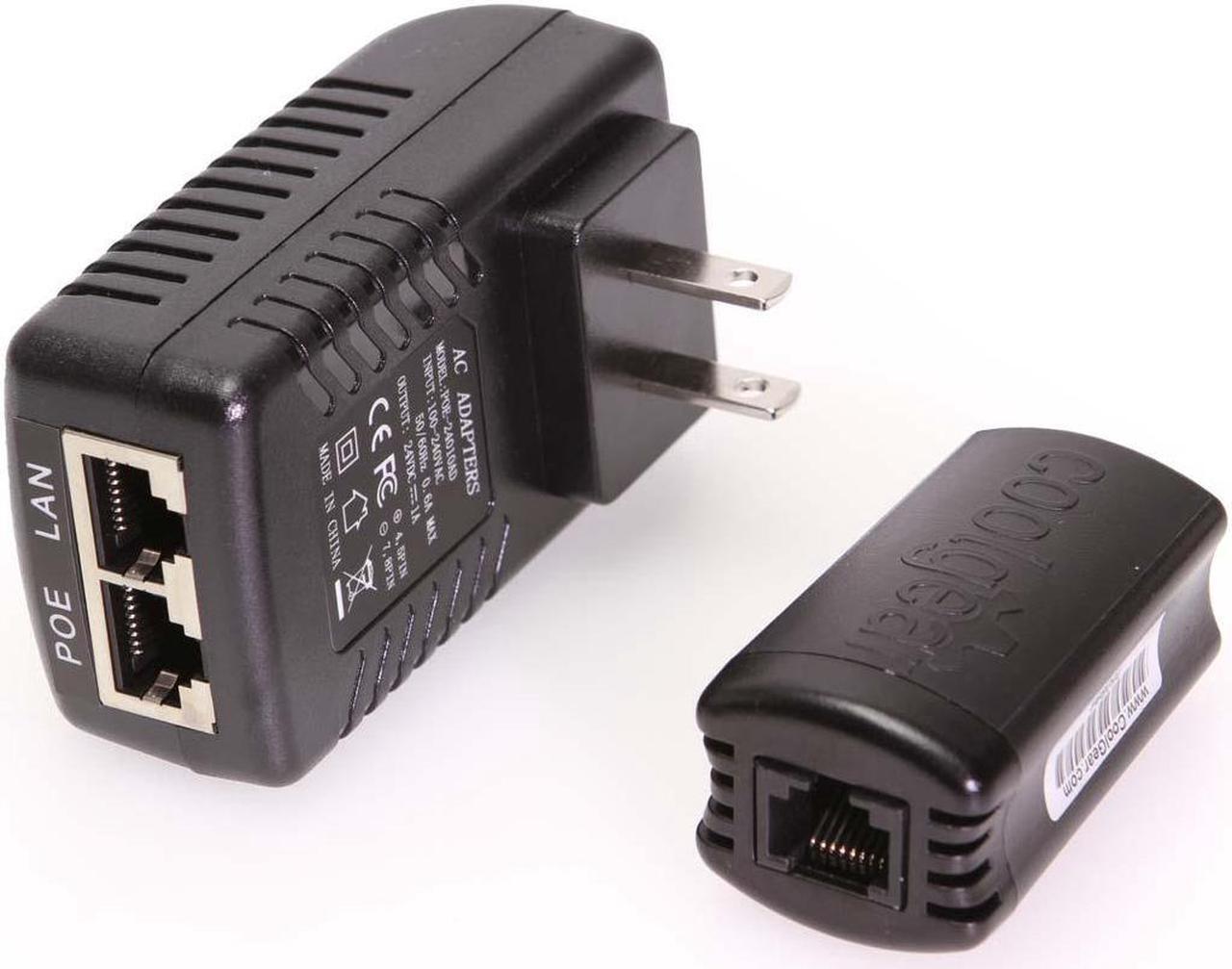 Alt view image 4 of 5 - Coolgear Nest Cam IQ Extender Kit USB C PD to Passive PoE- Extends up to 100m