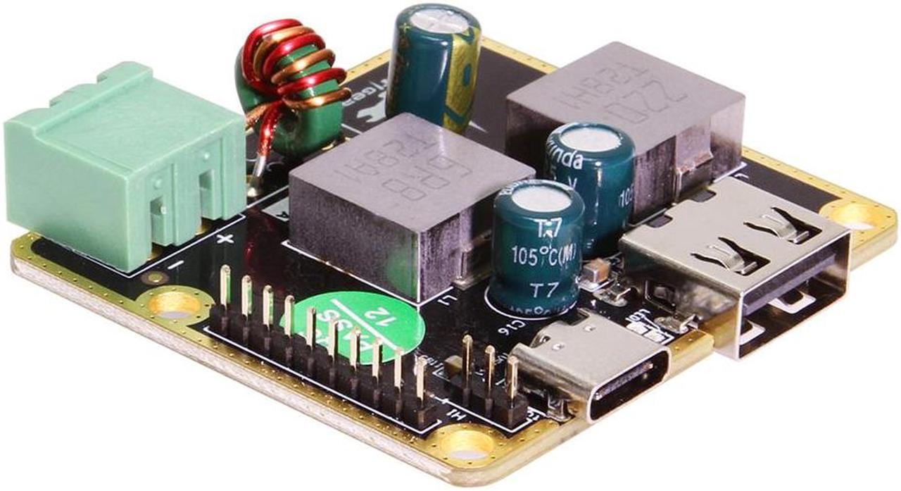 Main image of Coolgear USB-C High Power Car Charger Board 60W PCB Only Cypress CCG3PA PPS Support