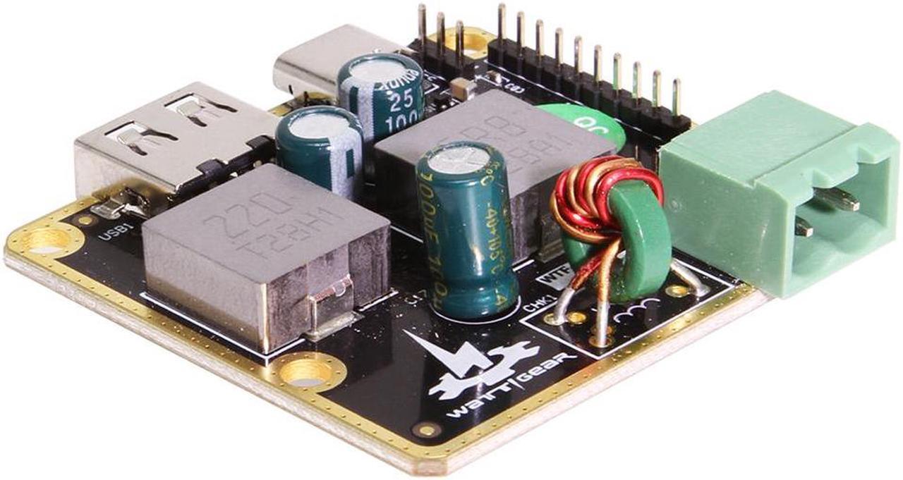 Alt view image 2 of 6 - Coolgear USB-C High Power Car Charger Board 60W PCB Only Cypress CCG3PA PPS Support