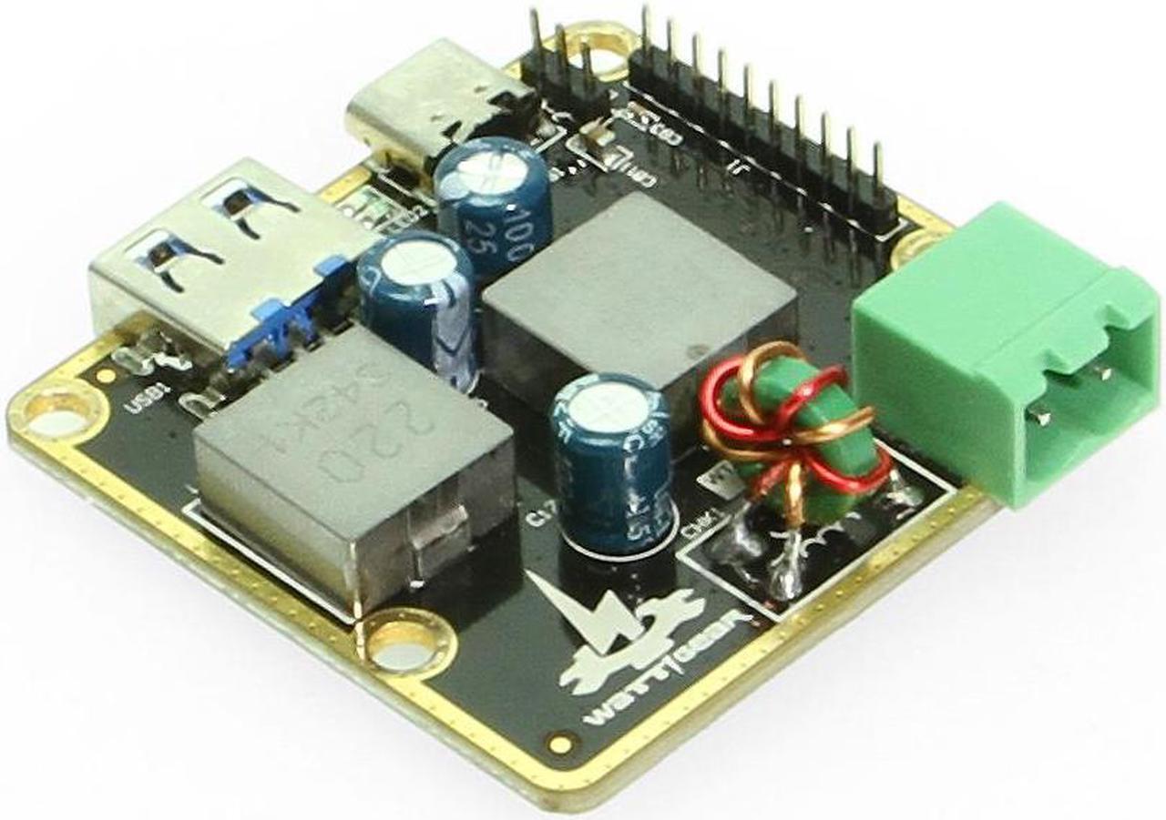 Alt view image 3 of 6 - Coolgear USB-C High Power Car Charger Board 60W PCB Only Cypress CCG3PA PPS Support