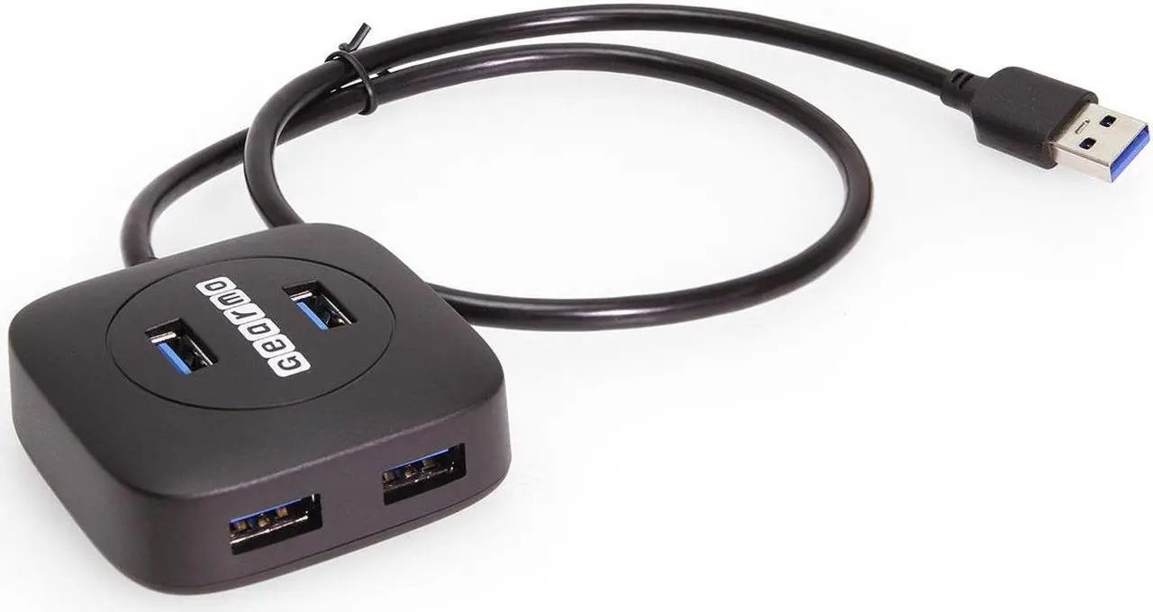 Alt view image 2 of 7 - Gearmo 4 Port USB Type-A 3.2 Gen 1 Hub w/GL3510 Chipset Travel Series