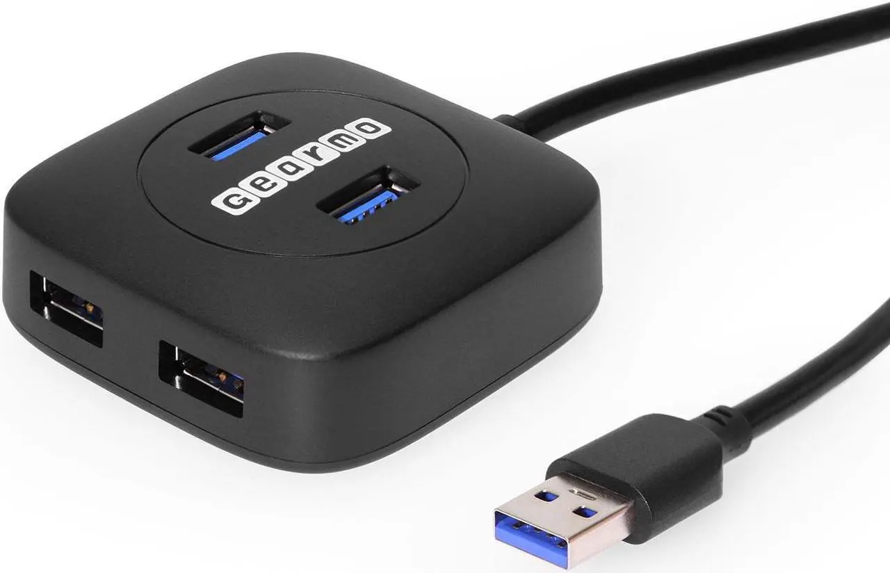 Main image of Gearmo 4 Port USB Type-A 3.2 Gen 1 Hub w/GL3510 Chipset Travel Series