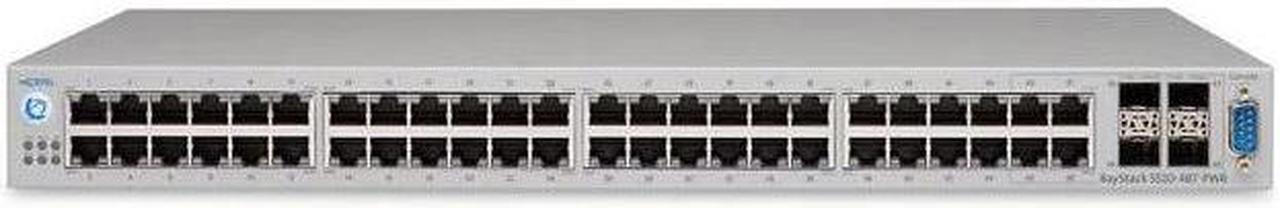 Nortel Networks BayStack 5520-48T-PWR AL1001A05-E5 48 Port Gig POE Switch