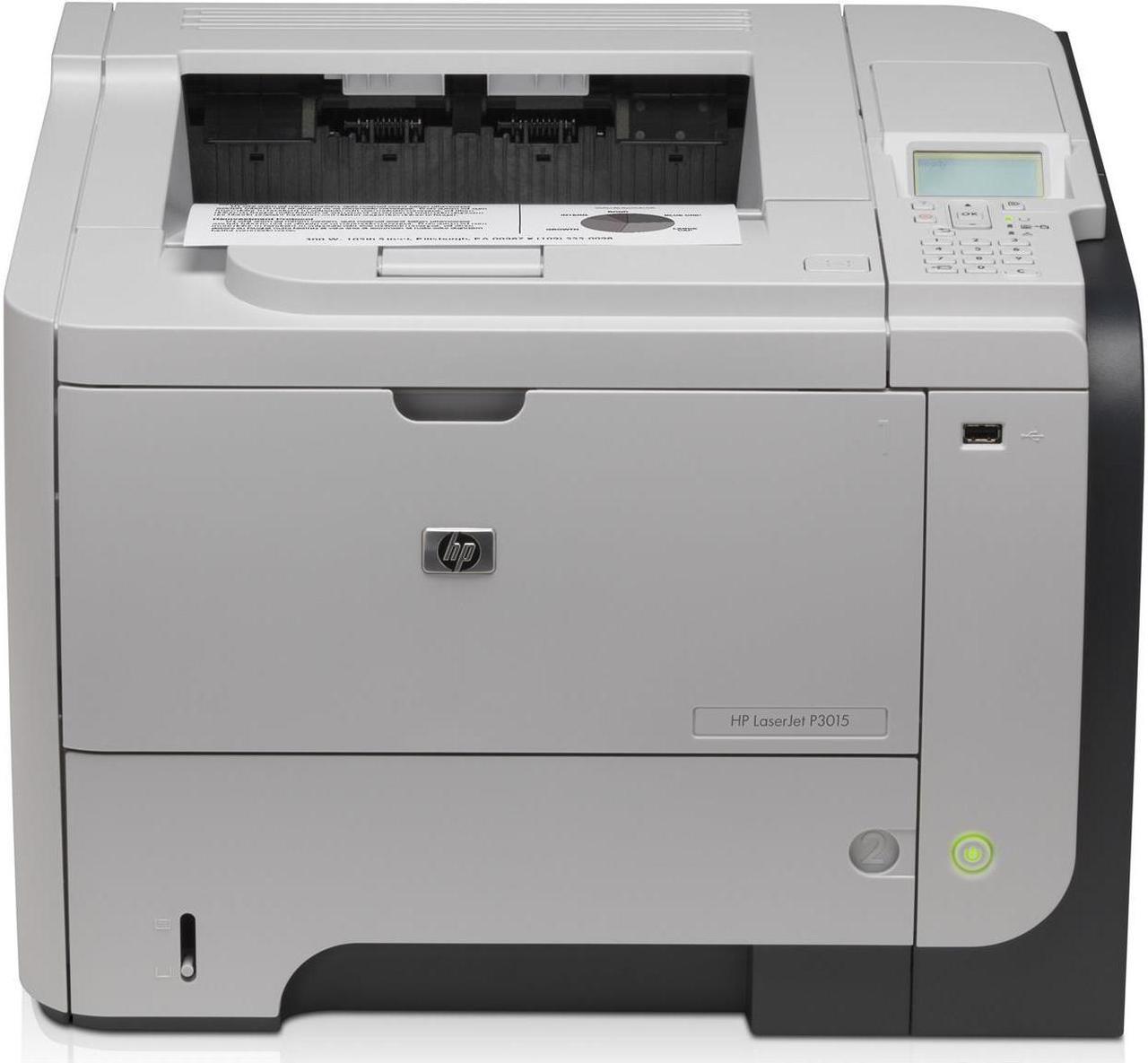 Alt view image 2 of 4 - HP LaserJet Enterprise P3015 Workgroup Monochrome Network Laser Printer CE525A