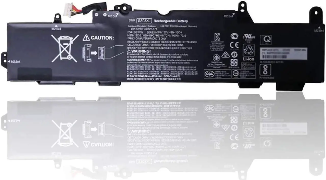 Main image of SS03XL Laptop Battery Replacement for Hp EliteBook 730 735 740 745 830 840 846 G5 735 745 840 G6 ZBook 14U G5 G6 Series Notebook HSTNN-LB8G HSTNN-DB8J HSTNN-IB8C 932823-421 11.55V 50Wh