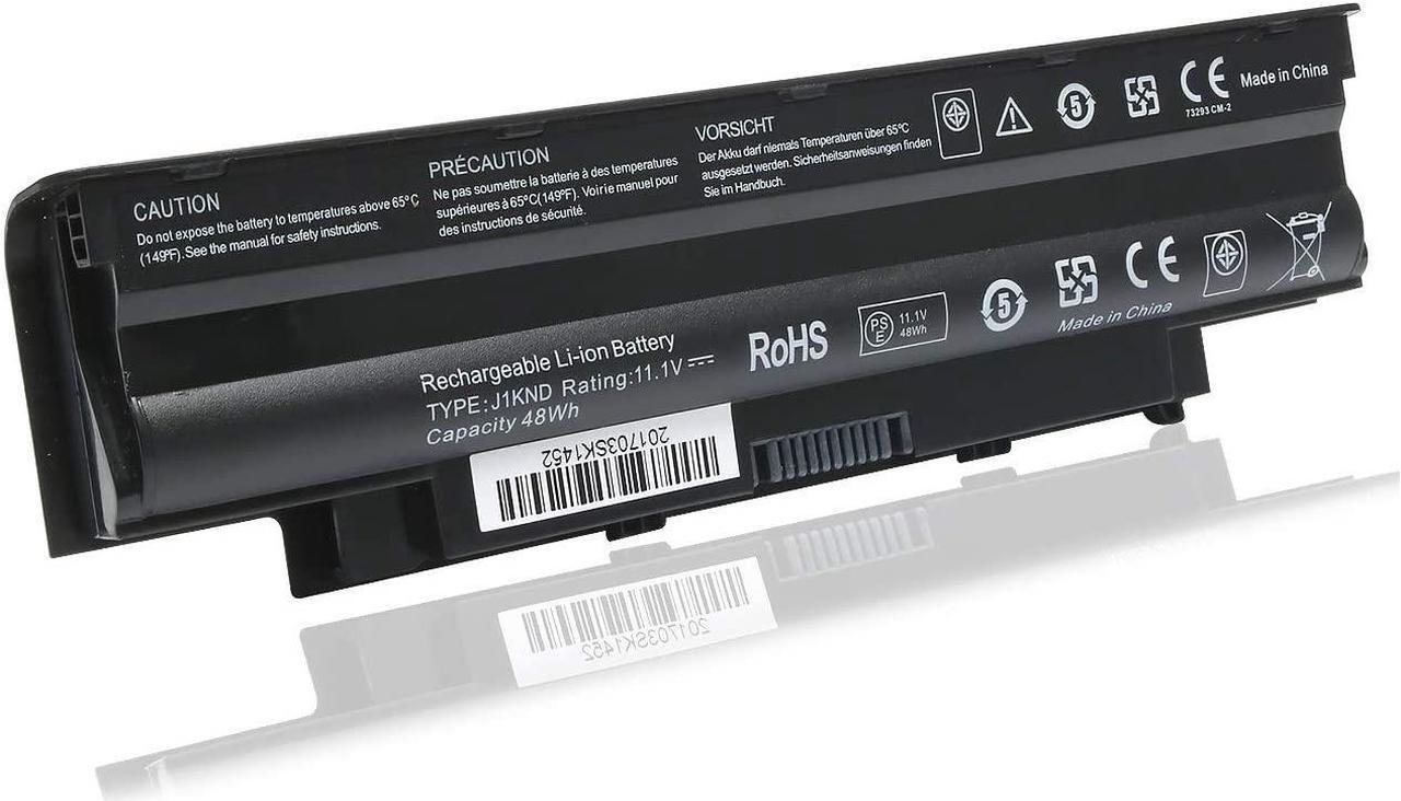 Main image of New J1KND Laptop Battery 11.1V 48Wh Replacement for Dell Inspiron N5110 17R 15R 14R 13R N5010 N5030 N5040 N7110 N4110 N4010 M5010 M5110 Vostro 3450 3550 3750
