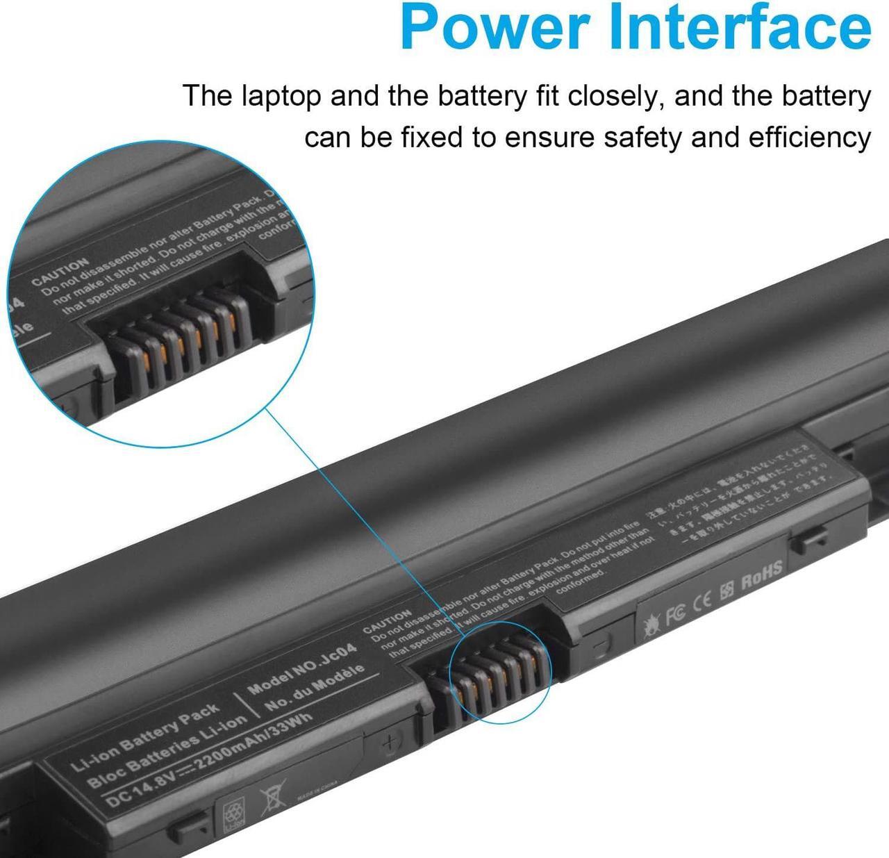 Alt view image 5 of 7 - 919700-850 Laptop Battery for JC03 JC04 919681-421 HSTNN-LB7V HSTNN-DB8E HSTNN-H7BX HSTNN-L67N HSTNN-PB6Y TPN-C129 TPN-C130 TPN-W129 TPN-W130 17-BS049DX 17-BS011DX 17-bs067cl 250-G6 3inr19/66
