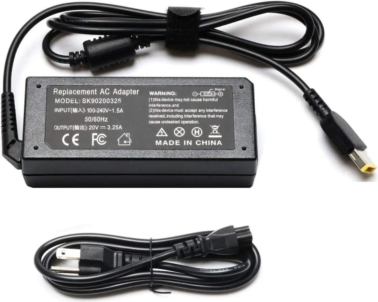 Main image of Ac Adapter Laptop Charger Replacement for Lenovo T430 T440 T440S T440P T450 T460 T460S;Lenovo Ideapad G50-30 G50-45 G50-70 G50-80 G70-35 G70-70 G70-80 Z40-70 Z50-70 Z50-75 Z70-80 Power Supply Cord 65W
