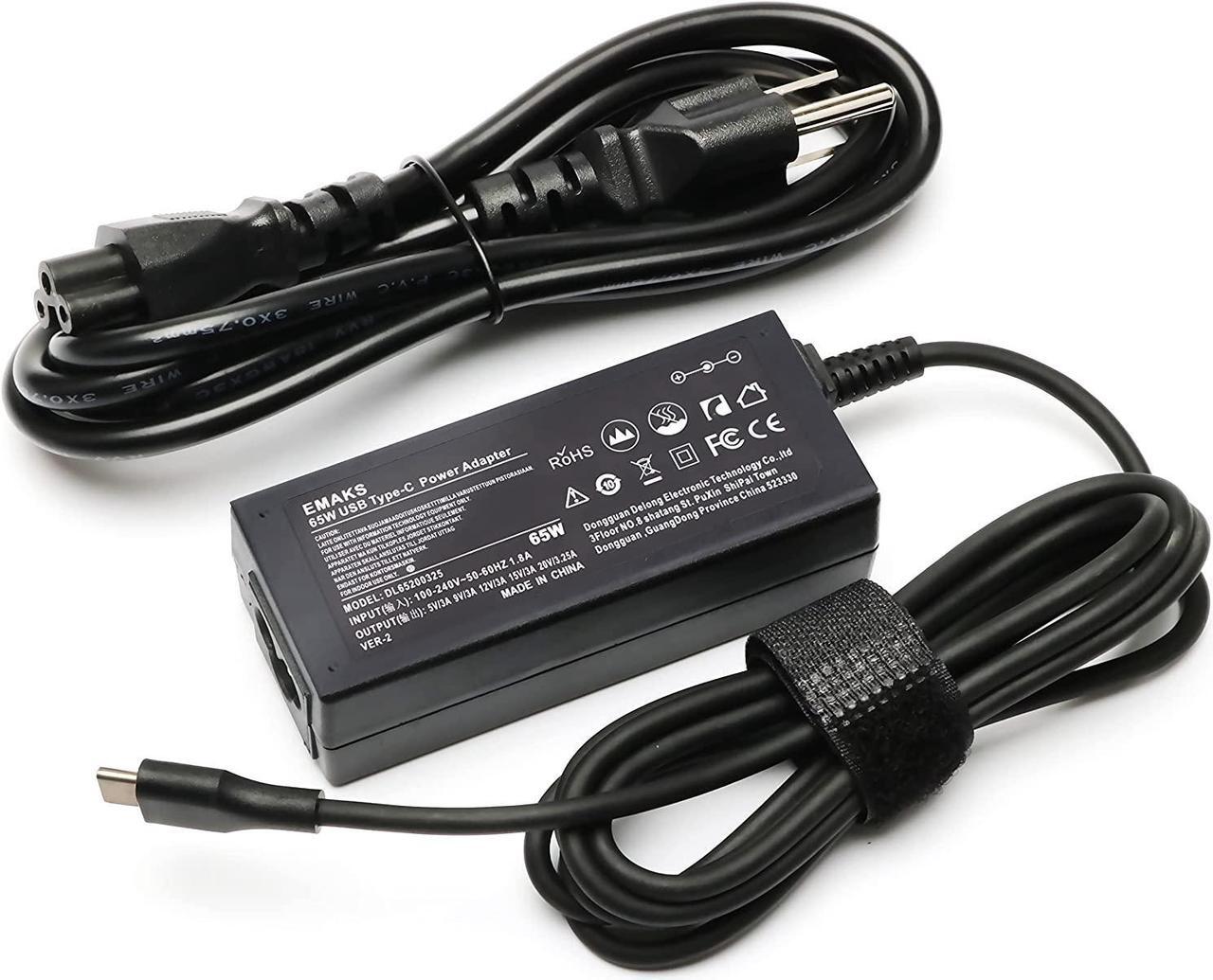 Main image of 45W 65W Type C ?????? ?? ???????????????????? ?????????????? SM45CL SM65CL-01 ?SK90200325 for HP Chromebook X360 Laptop/ Thinkpad/Yoga  Chromebook 3100    Google Power Cord