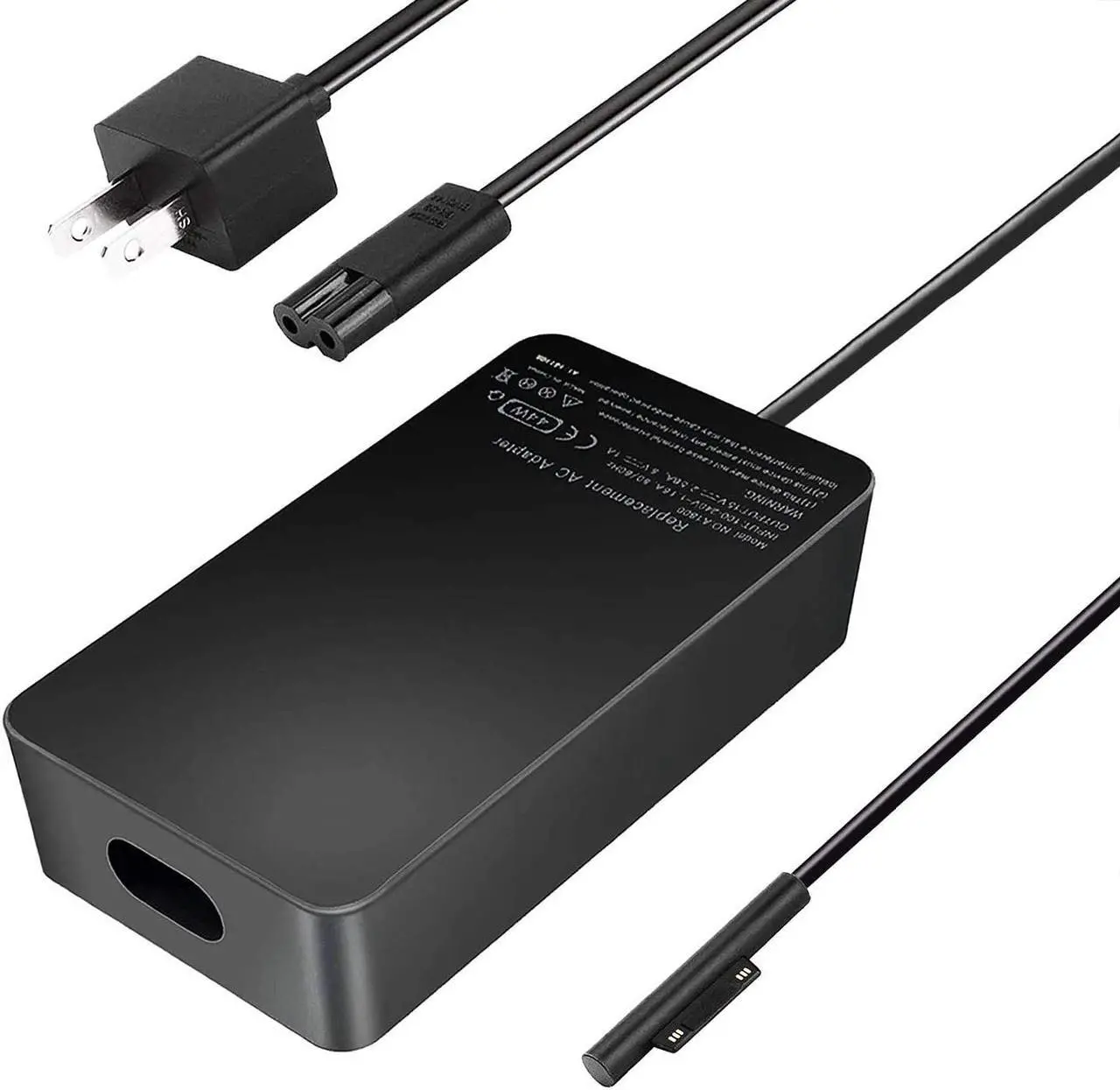 Main image of EBKK 44W 15V 2.58A Power Adapter Charger for Surface 1769 1796 Pro 6 Pro 5 Pro 4 Pro 3 Surface Laptop 2 Surface GO Surface Book Laptop i3-4020Y / i5-4300U/i7-4650U with 5V USB Charging Port