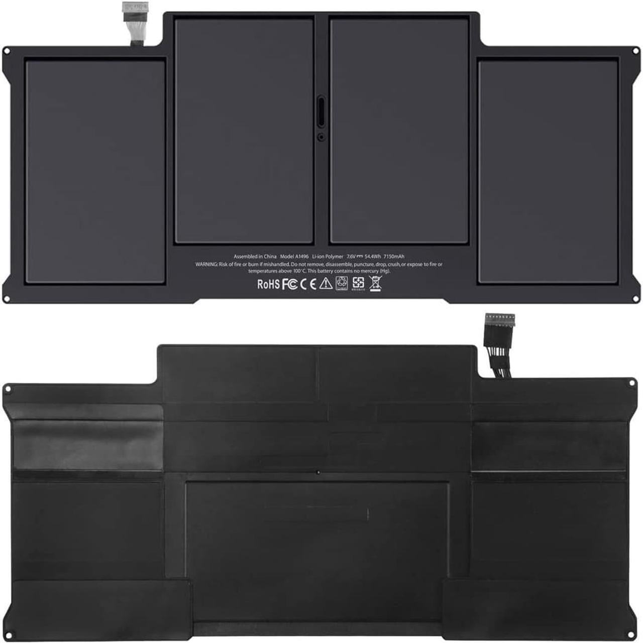 Alt view image 2 of 6 - A1377 A1405 A1496 Laptop Battery Compatible with MacBook Air 13 inch A1466 (Early 2015, Early 2014, Mid 2013, Mid 2012, Mid 2011, 2017) A1369 (Mid 2011, Late 2010) MJVE2LL/A MJVG2LL/A MC504 54.4Wh