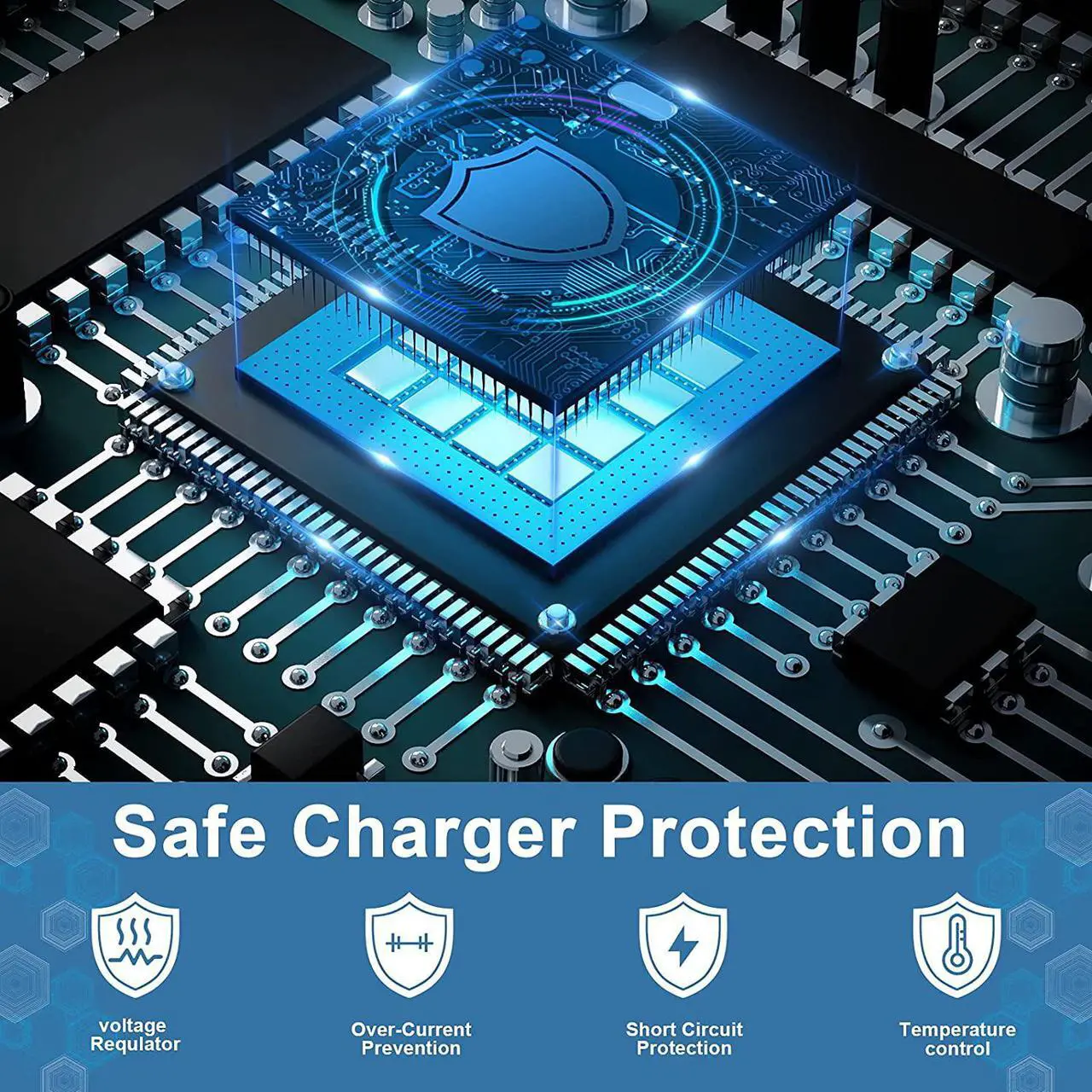 Alt view image 7 of 7 - 45W USB C Charger, Super Fast Charging Wall Charger with Cable for Samsung Galaxy Note 10/Note 10+/Note 20/Note 20 Ultra/S20 Ultra/S21/S21 Ultra/S21 Plus/S10 5G, Galaxy Tab S7/S7+, iPad pro 11/12.9