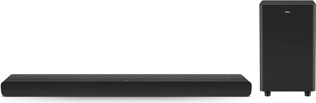Main image of TCL Alto 8 Plus 3.1.2 Channel Dolby Atmos Smart Sound Bar with Wireless Subwoofer, WiFi, Works w/ Alexa, Google Assistant & Apple Airplay 2, Bluetooth  TS8132, 39-inch, Black