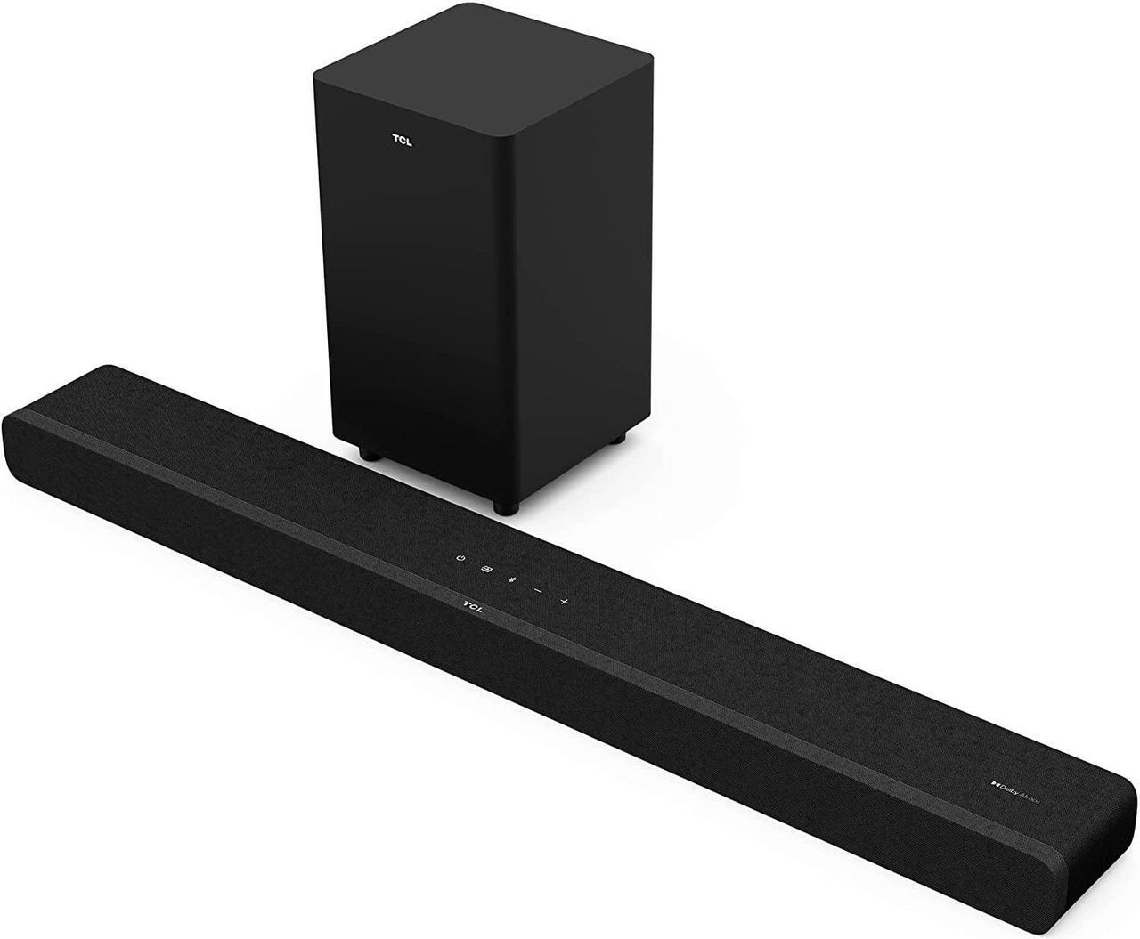 Alt view image 5 of 6 - TCL Alto 8 Plus 3.1.2 Channel Dolby Atmos Smart Sound Bar with Wireless Subwoofer, WiFi, Works w/ Alexa, Google Assistant & Apple Airplay 2, Bluetooth  TS8132, 39-inch, Black
