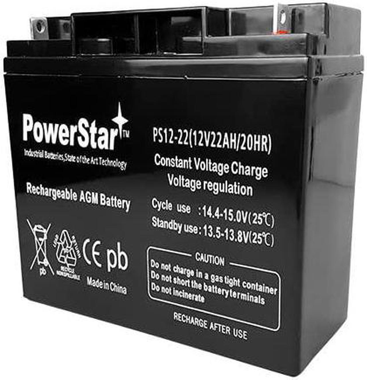 Alt view image 3 of 4 - POWERSTAR SLA Battery for Compatible with APC RBC7 - Replacement RBC7 Catridge #7 Maintenance-Free Lead Acid Battery