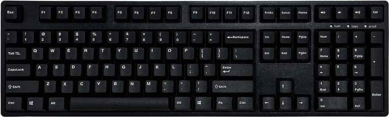 Alt view image 4 of 7 - Mistel Doubleshot PBT Keycaps for Mechanical Keyboard with Cherry MX Switches and Clones, OEM Profile 108 Keys Plus Extra 11 Keys Set, PBT Keycaps with 6.25U Space Bar for PC Gaming Keyboard, Black