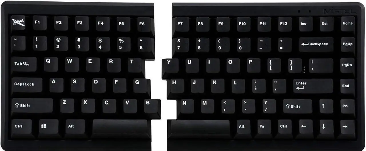 Alt view image 6 of 7 - Mistel Doubleshot PBT Keycaps for Mechanical Keyboard with Cherry MX Switches and Clones, OEM Profile 108 Keys Plus Extra 11 Keys Set, PBT Keycaps with 6.25U Space Bar for PC Gaming Keyboard, Black
