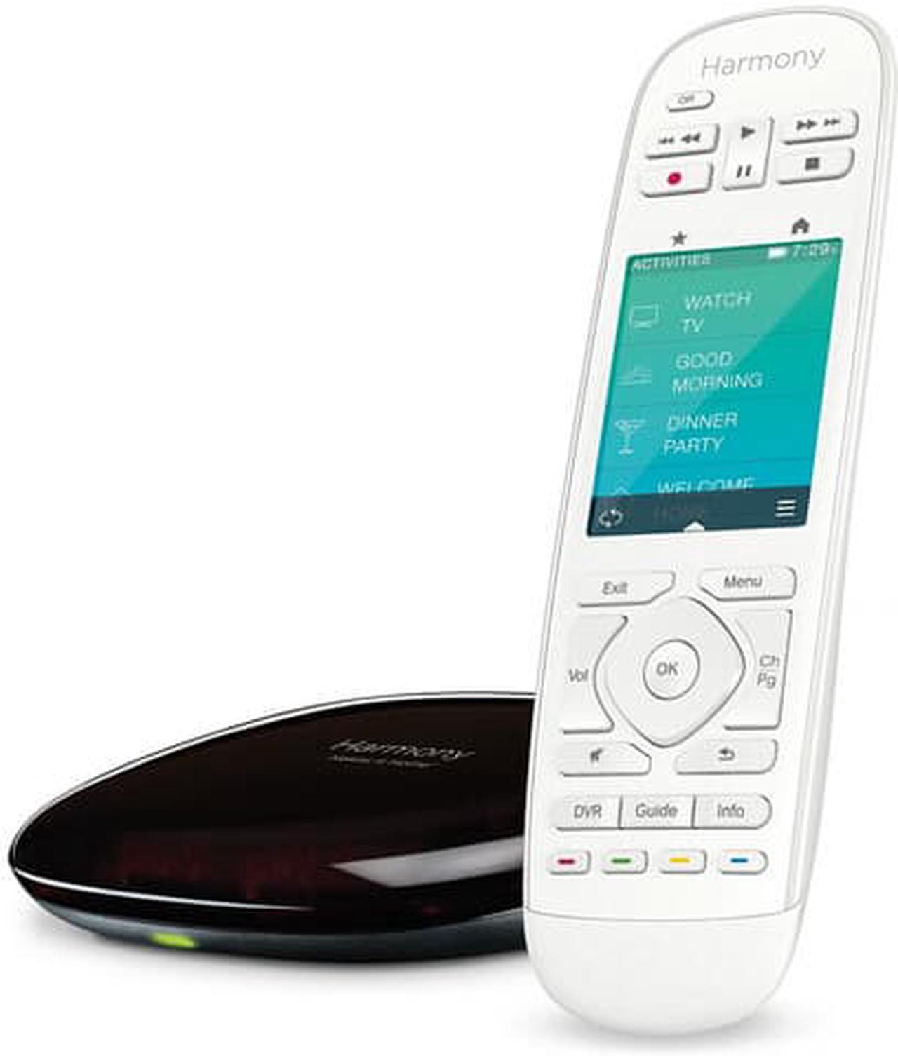 Main image of Logitech 915-000250 Harmony Ultimate Home Touch Screen Remote for 15 Home Entertainment and Automation Devices (White)