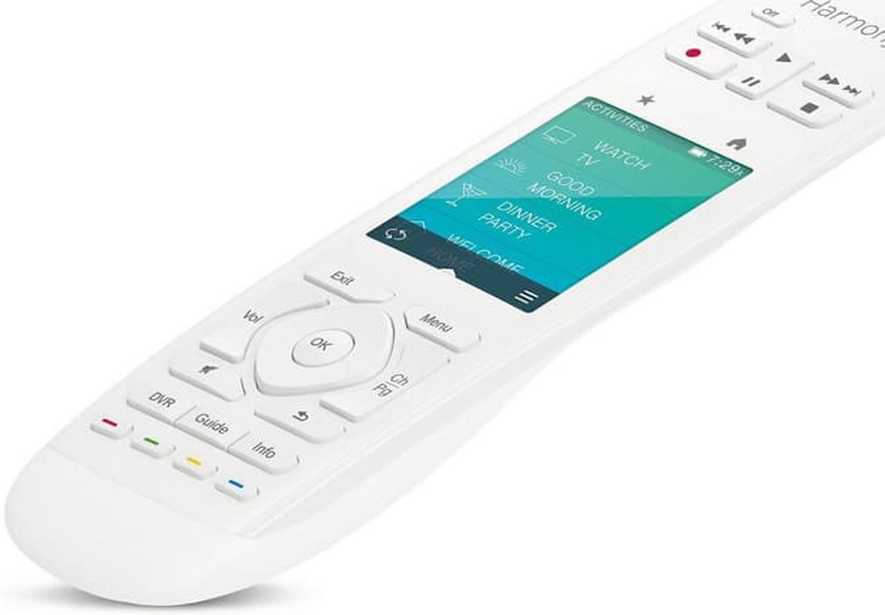 Alt view image 3 of 5 - Logitech 915-000250 Harmony Ultimate Home Touch Screen Remote for 15 Home Entertainment and Automation Devices (White)