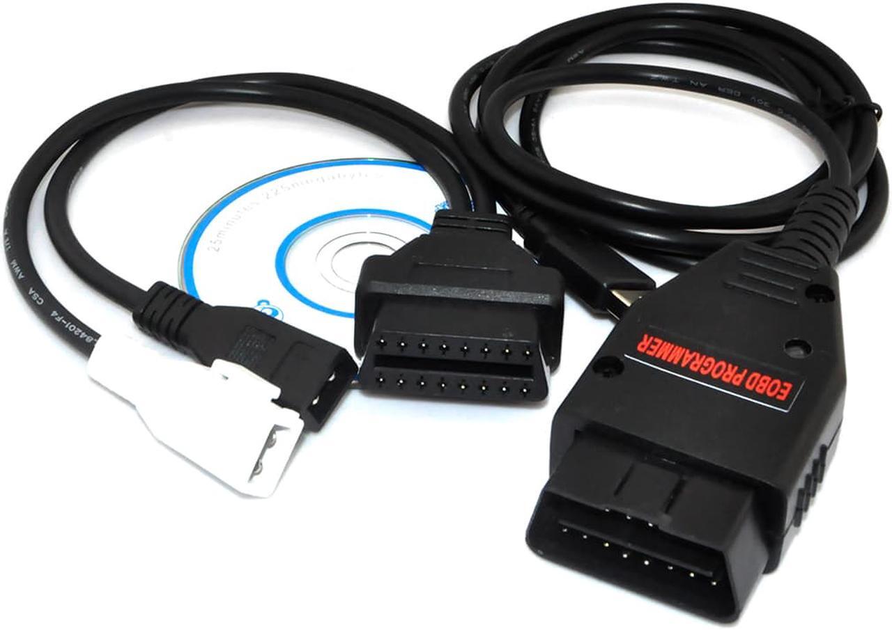 Alt view image 5 of 5 - iKKEGOL EOBD 2 OBDII OBD2 Galletto 1260 ECU Chip Tuning diagnostic Interface Programmer Remap Flasher Tool VAG Cable