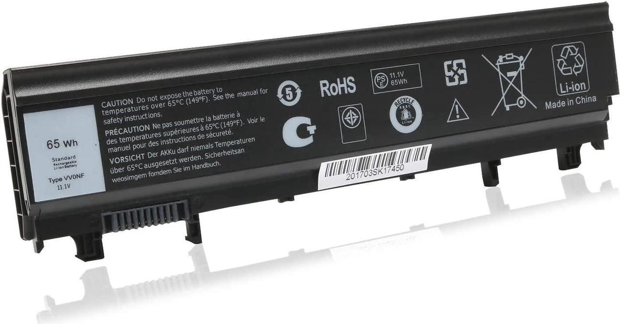 Main image of LQM New VV0NF Laptop Battery for Dell Latitude E5540 E5440 0M7T5F F49WX NVWGM 0K8HC 1N9C0 7W6K0 CXF66 WGCW6 [11.1V 65Wh]