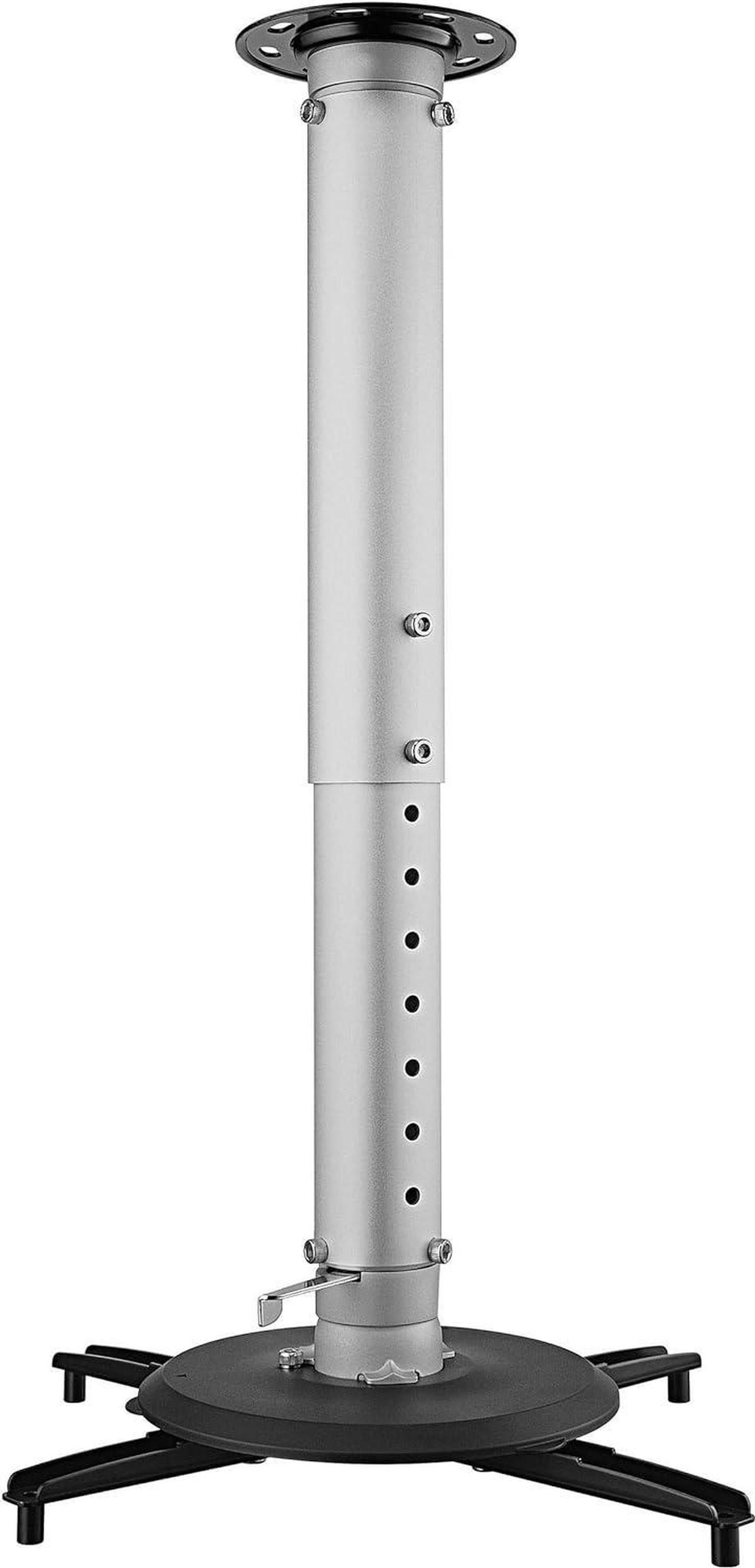 Alt view image 2 of 7 - Amer Universal Projector Mount Kit Large Format Ceiling Projectors incl Adjustable Pole