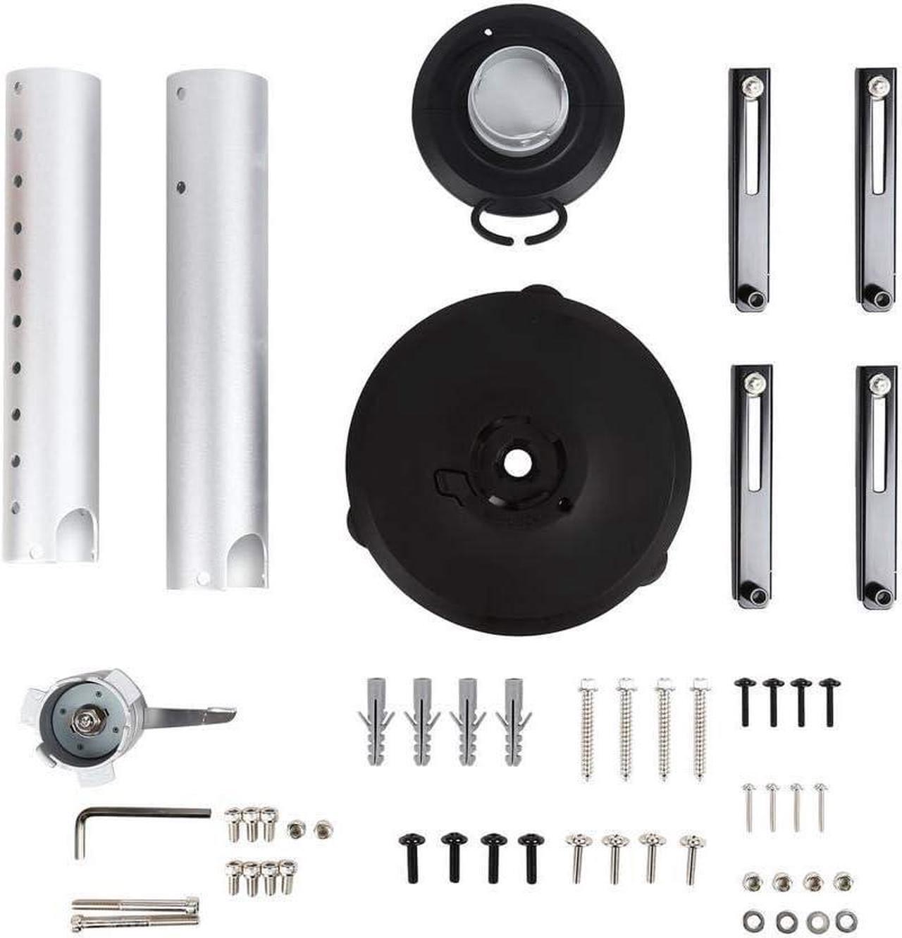 Alt view image 4 of 7 - Amer Universal Projector Mount Kit Large Format Ceiling Projectors incl Adjustable Pole