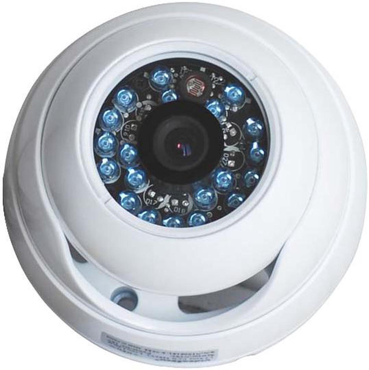Alt view image 2 of 2 - VideoSecu Infrared Day Night Vision Outdoor Indoor Vandal-proof Surveillance Security Camera Weatherproof Built-in 1/3 inch CCD 3.6mm Wide View Angle Lens with Free Power Supply CEP